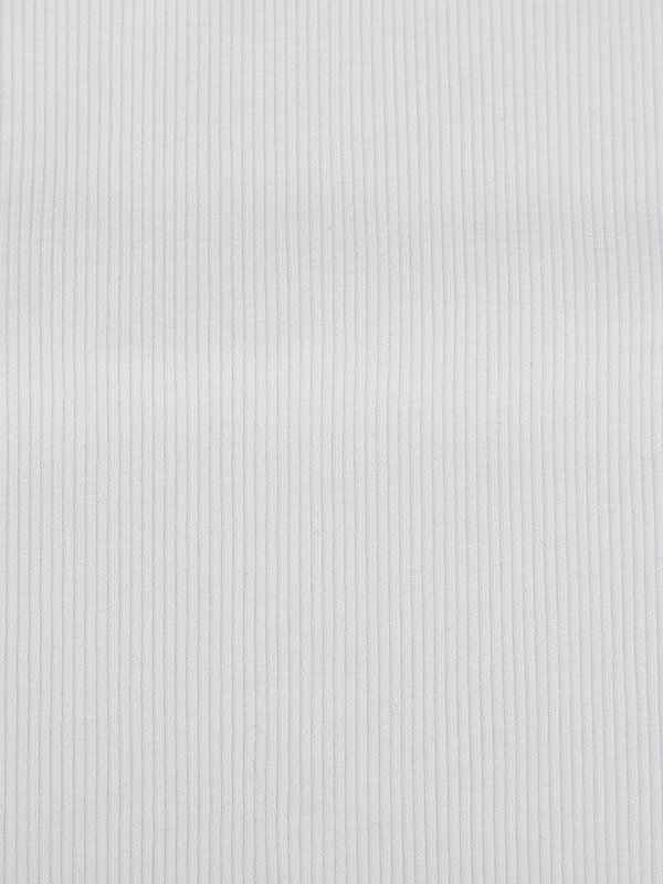 RIBS KNITS AH-37986 96% مودال رايون + 4% قماش SP سيكون له مرونة أفضل
