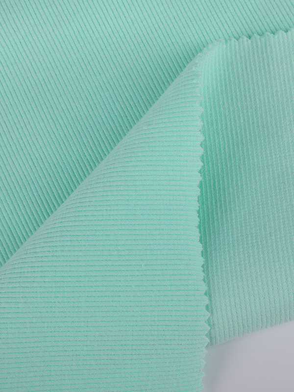 RIBS KNITS AH-21199/96325 97%C+3%SP ليس من السهل التجعيد والتجعد