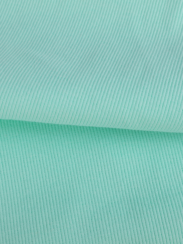 RIBS KNITS AH-21199/96325 97%C+3%SP ليس من السهل التجعيد والتجعد
